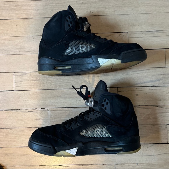 Air Jordan 5 Retro | Paris Saint-Germain PSG Black | Men’ Size 10 | AV9175-001 - Picture 2 of 8